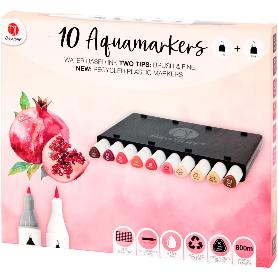 Marqueurs aquarelle DécoTime 4