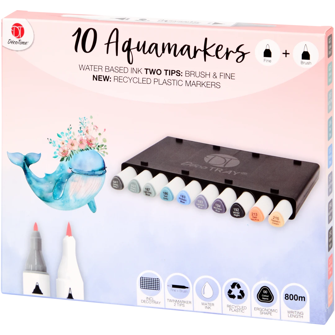 Marqueurs aquarelle DécoTime 3