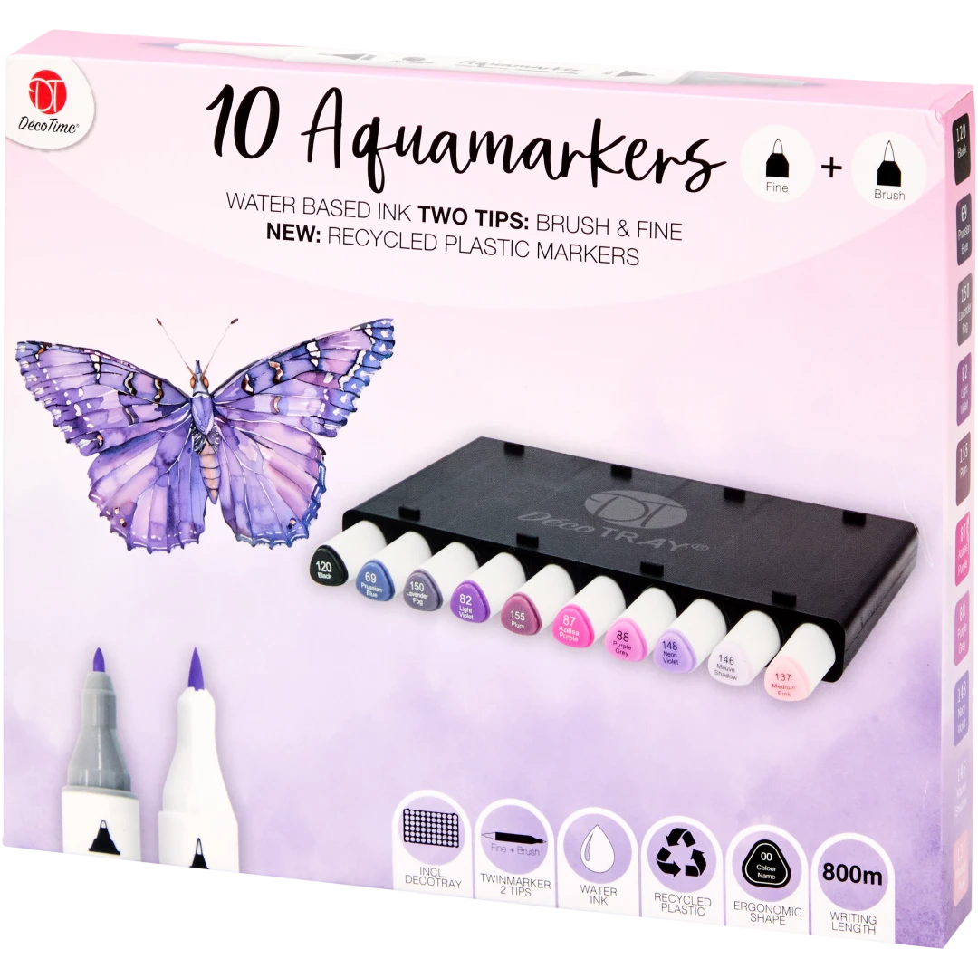 Marqueurs aquarelle DécoTime 1