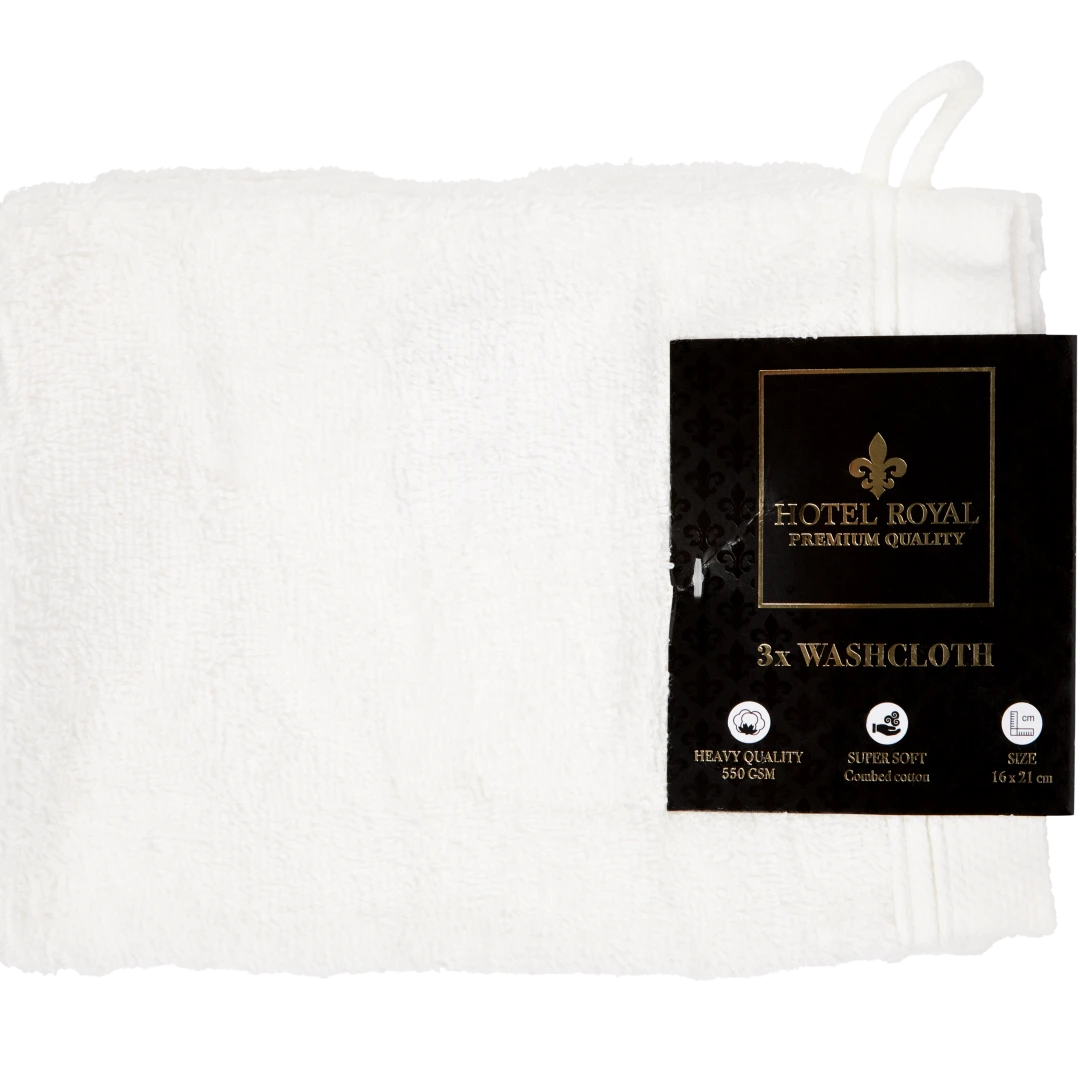 Gants de toilette Hotel Royal 3