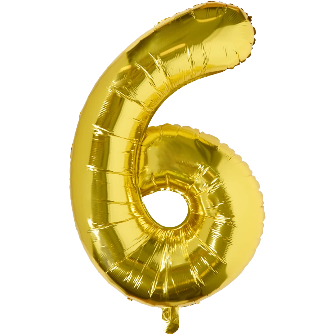 Ballon mylar chiffre 4