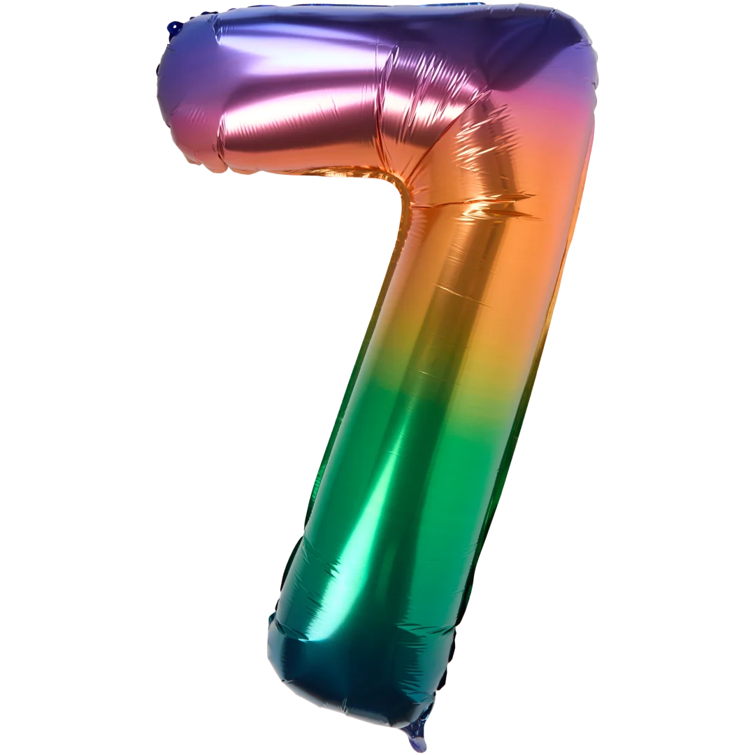 Ballon mylar chiffre 3