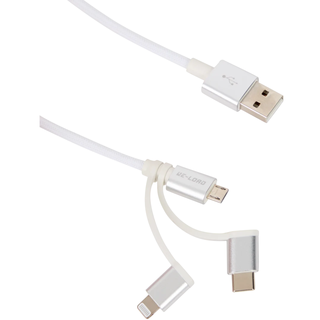 Câble de charge et de données 3-en-1 haut débit Re-load 2