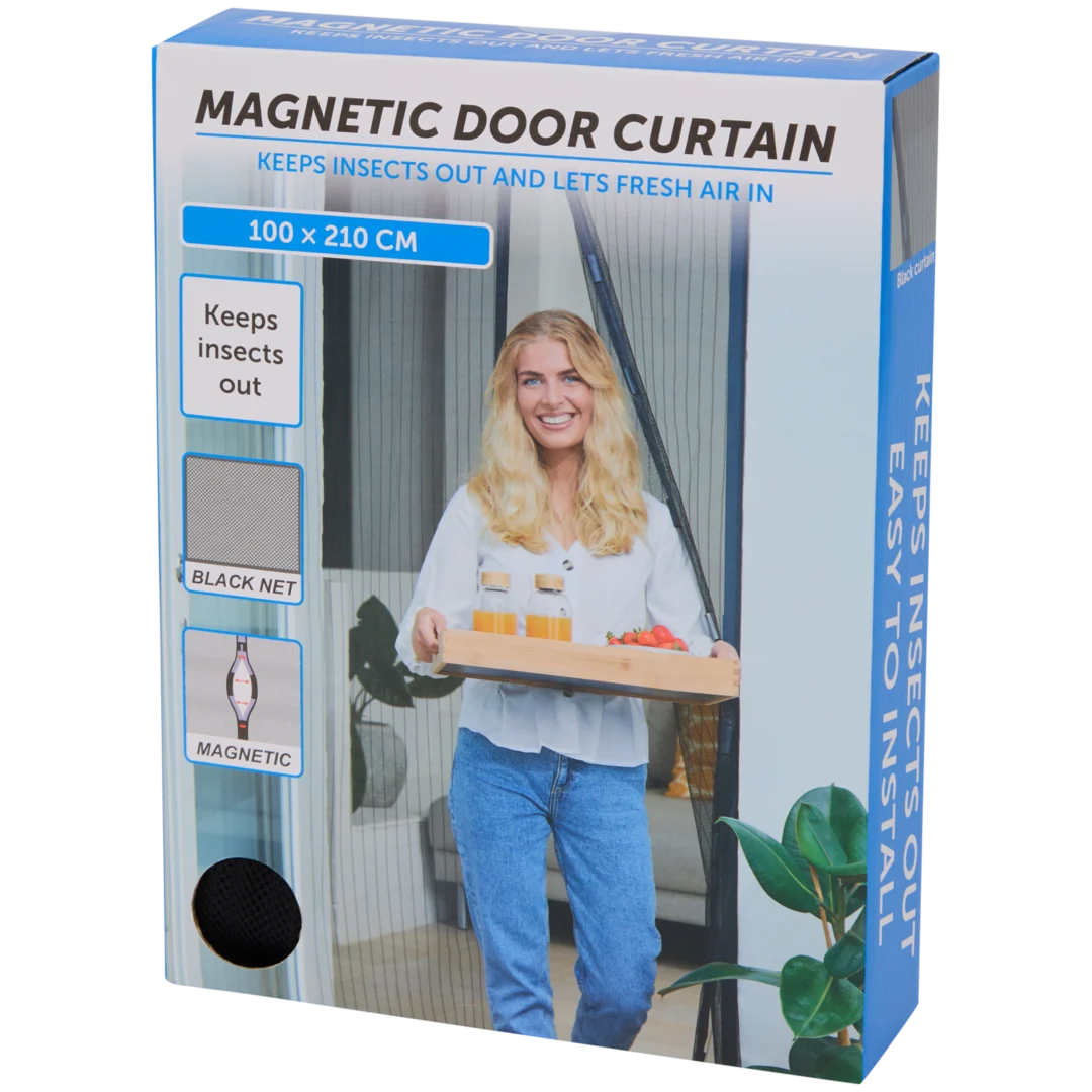 Moustiquaire de porte magnétique 1