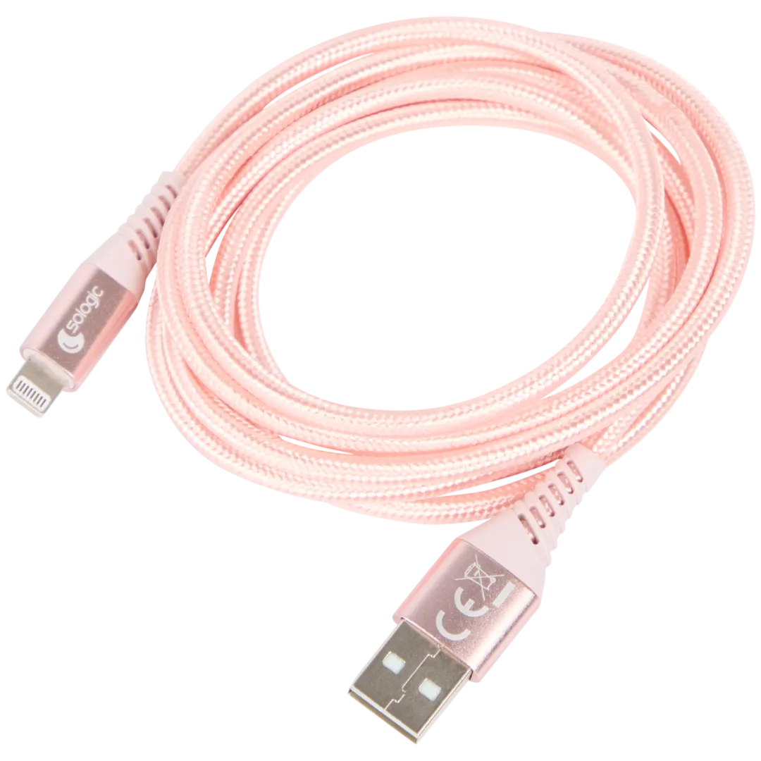 Kabel do ładowania i przesyłania danych Sologic 8-pinowy 4