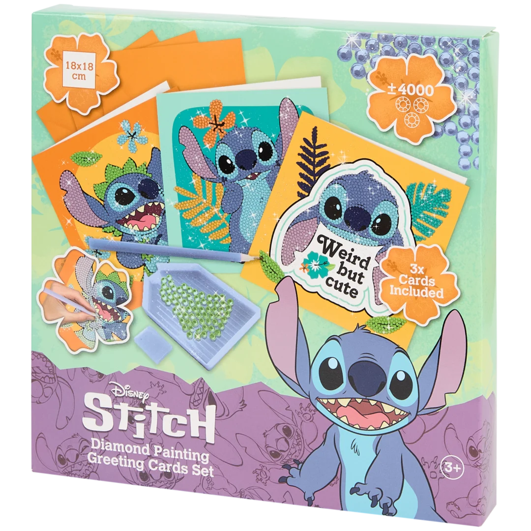 Cartes de vœux peinture diamant Disney 3