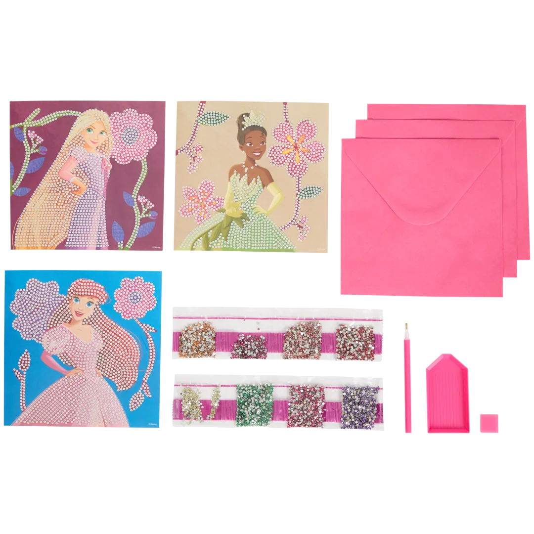Cartes de vœux peinture diamant Disney 2
