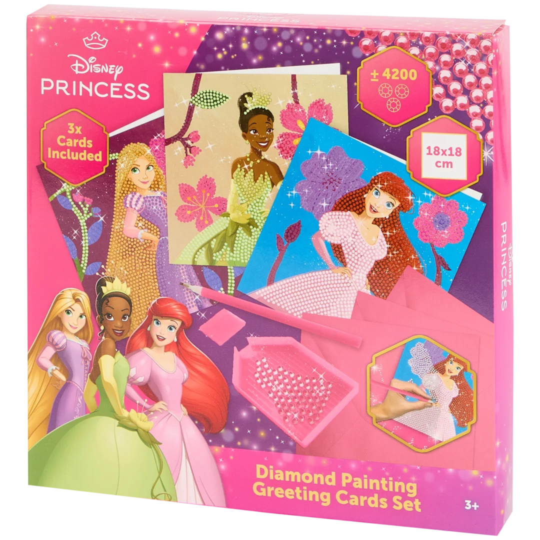 Cartes de vœux peinture diamant Disney 1