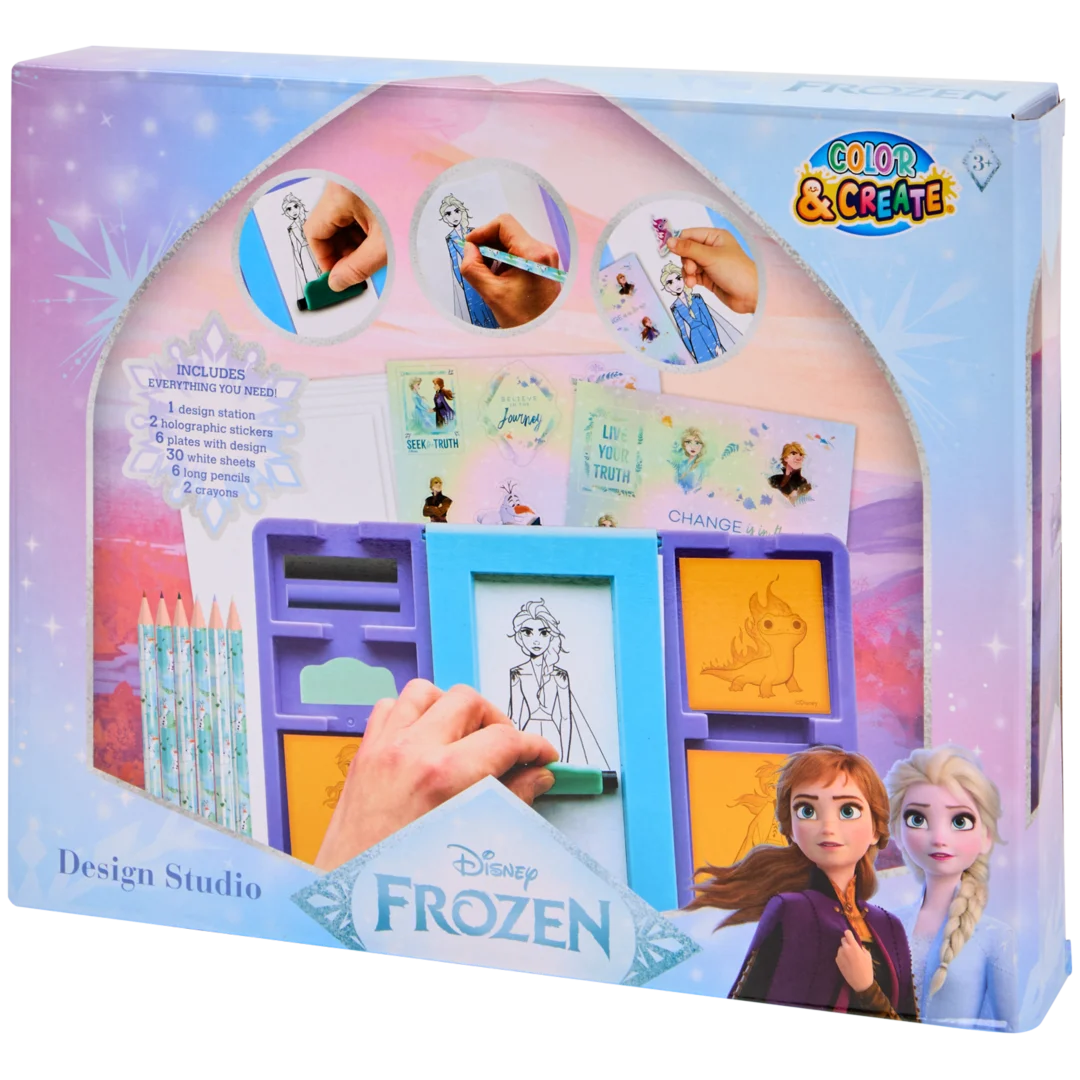 Kit créatif personnage Disney Color & Create 3