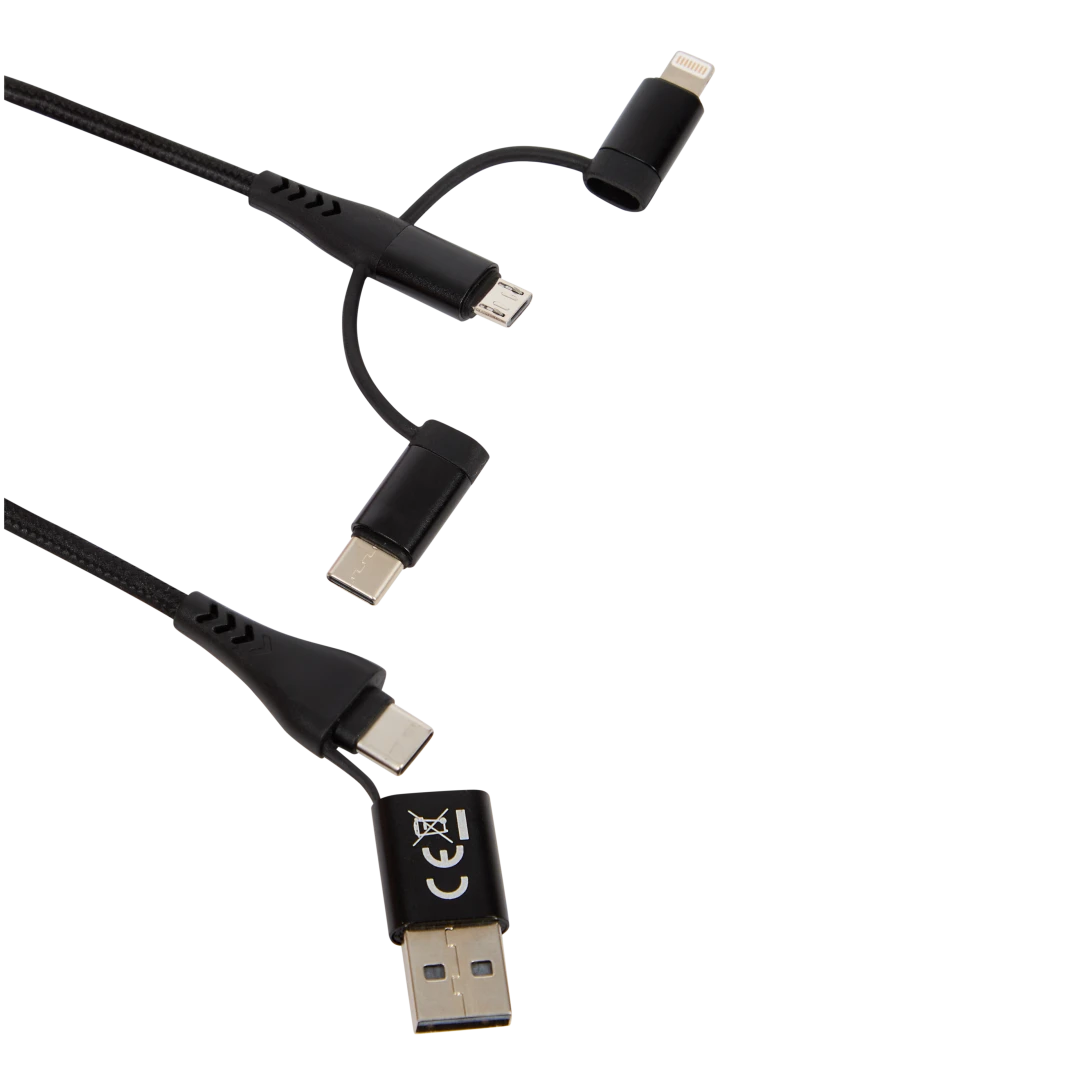 Kabel do ładowania i przesyłania danych 6 w 1 Sologic 2