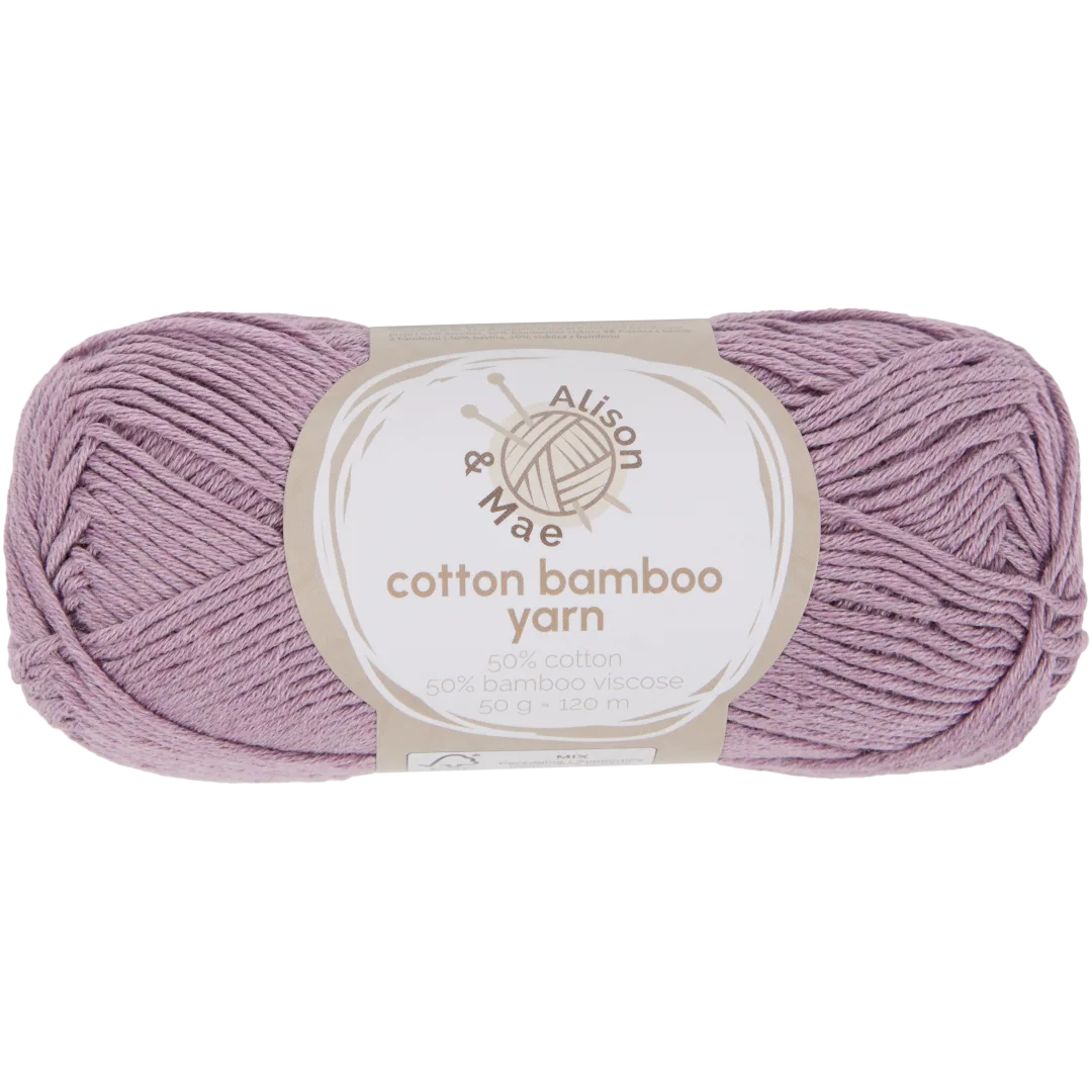 Filato di cotone e fibra di bambù Alison & Mae 5