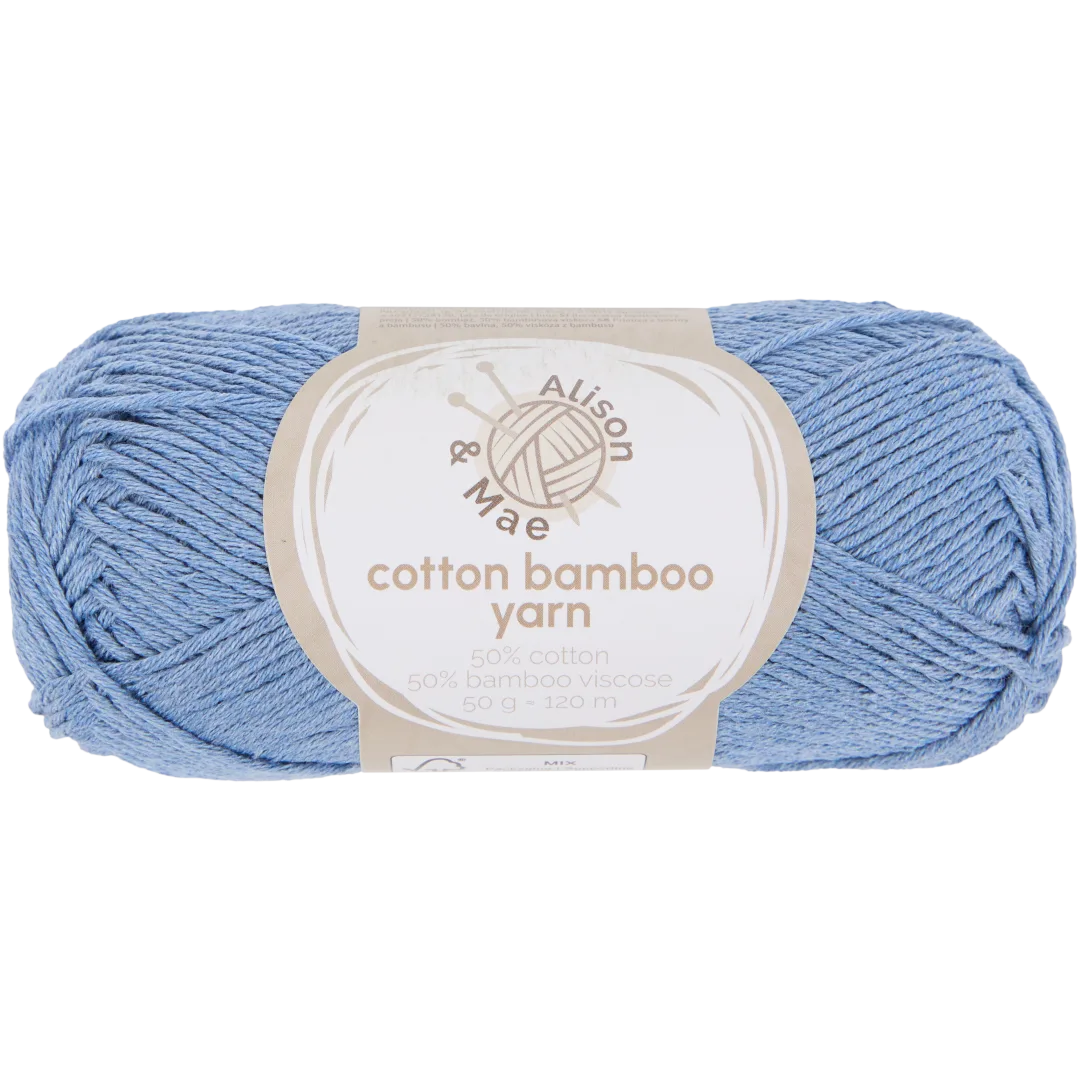 Filato di cotone e fibra di bambù Alison & Mae 4