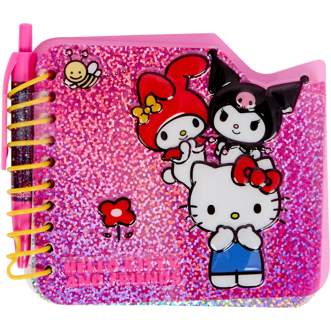 3D-Notizbuch mit Stift 3