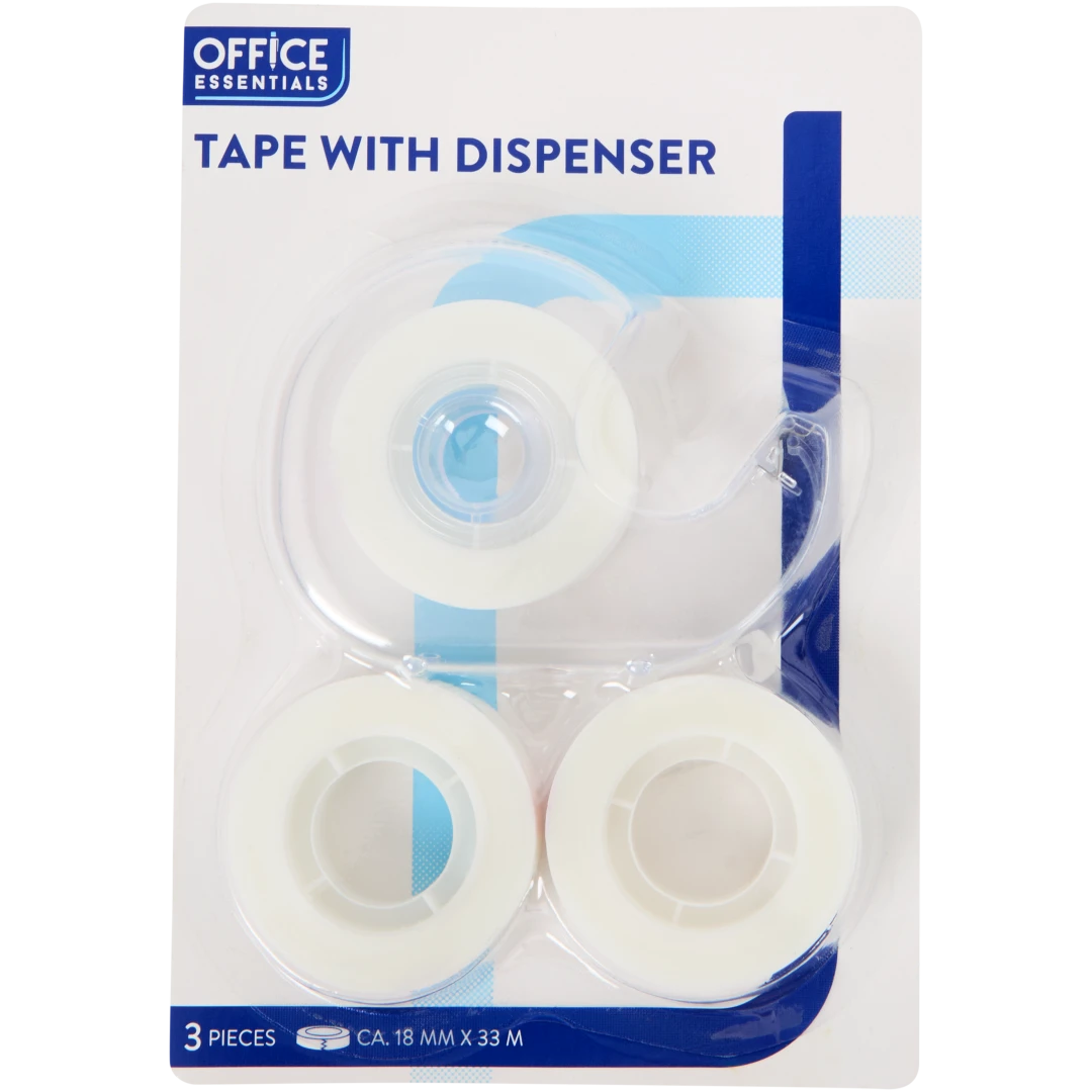 Office Essentials Klebeband mit Halterung 2