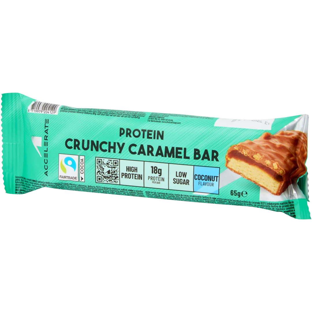 Accelerate proteïnereep Crunchy Caramel 2