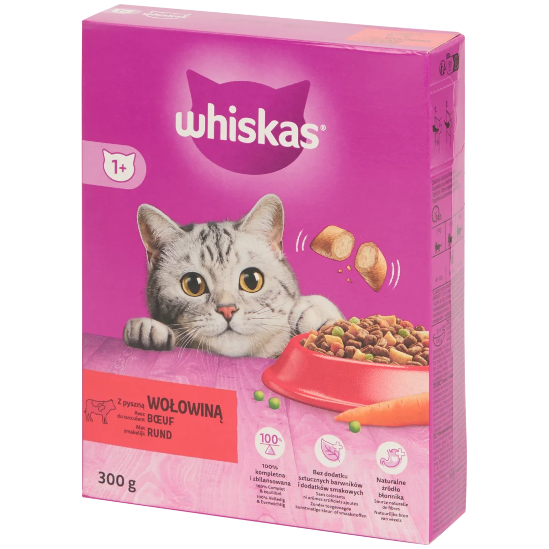 Suché krmivo pre mačky Whiskas 1