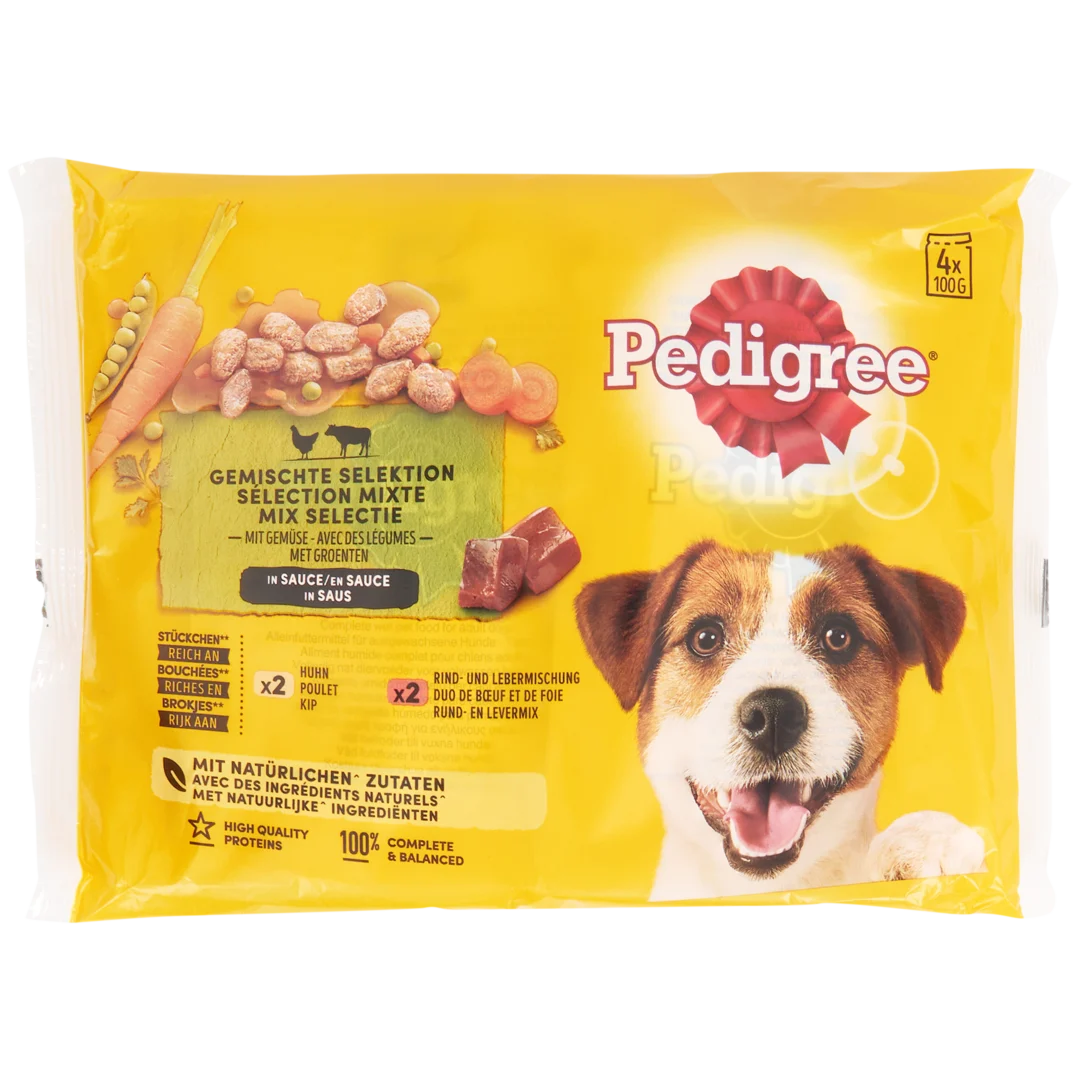 Sachets de nourriture humide pour chien Pedigree Vital Protection 1
