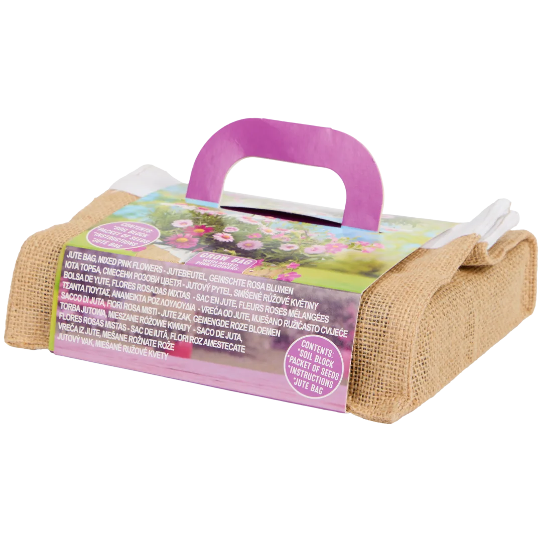 Kit de cultivo en bolsa de yute 1