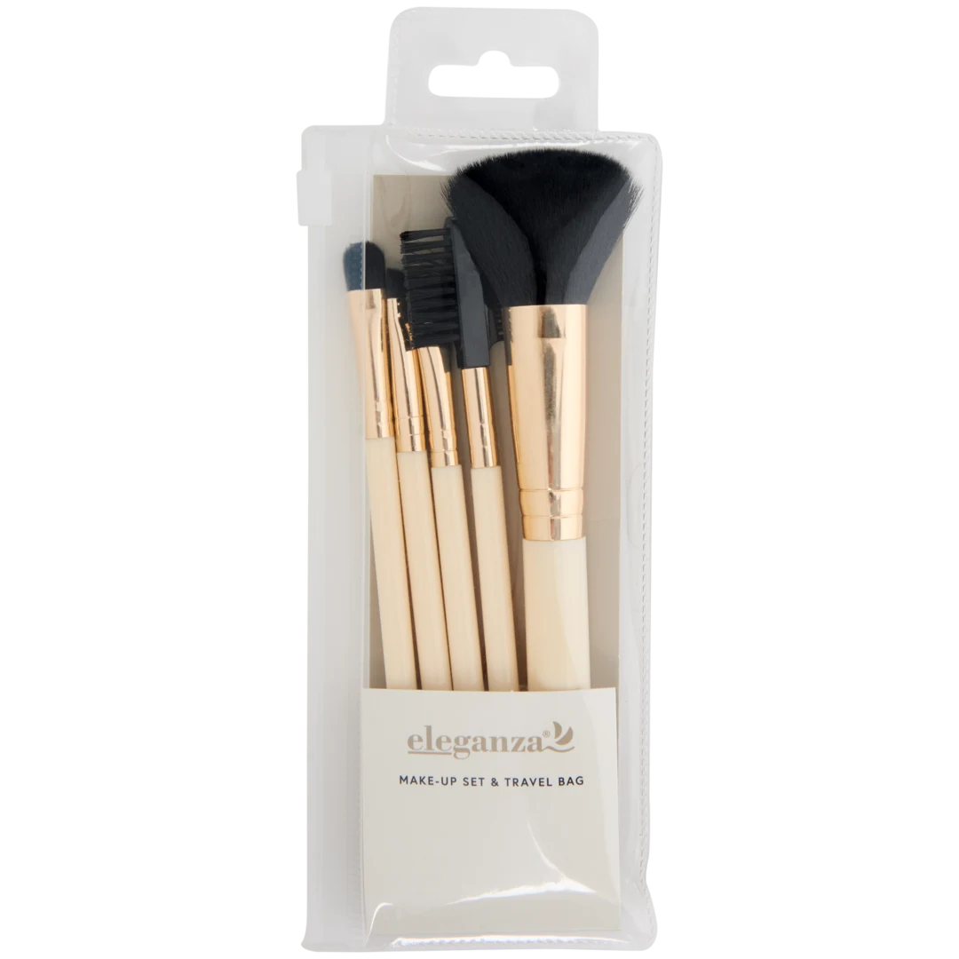 Set pennelli trucco con astuccio 3