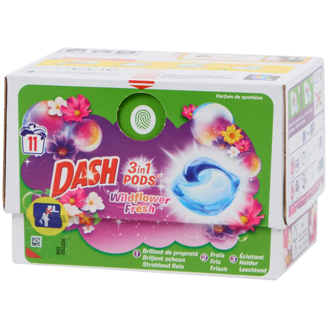Kapsle na praní 3v1 Dash Wildflower Fresh 1