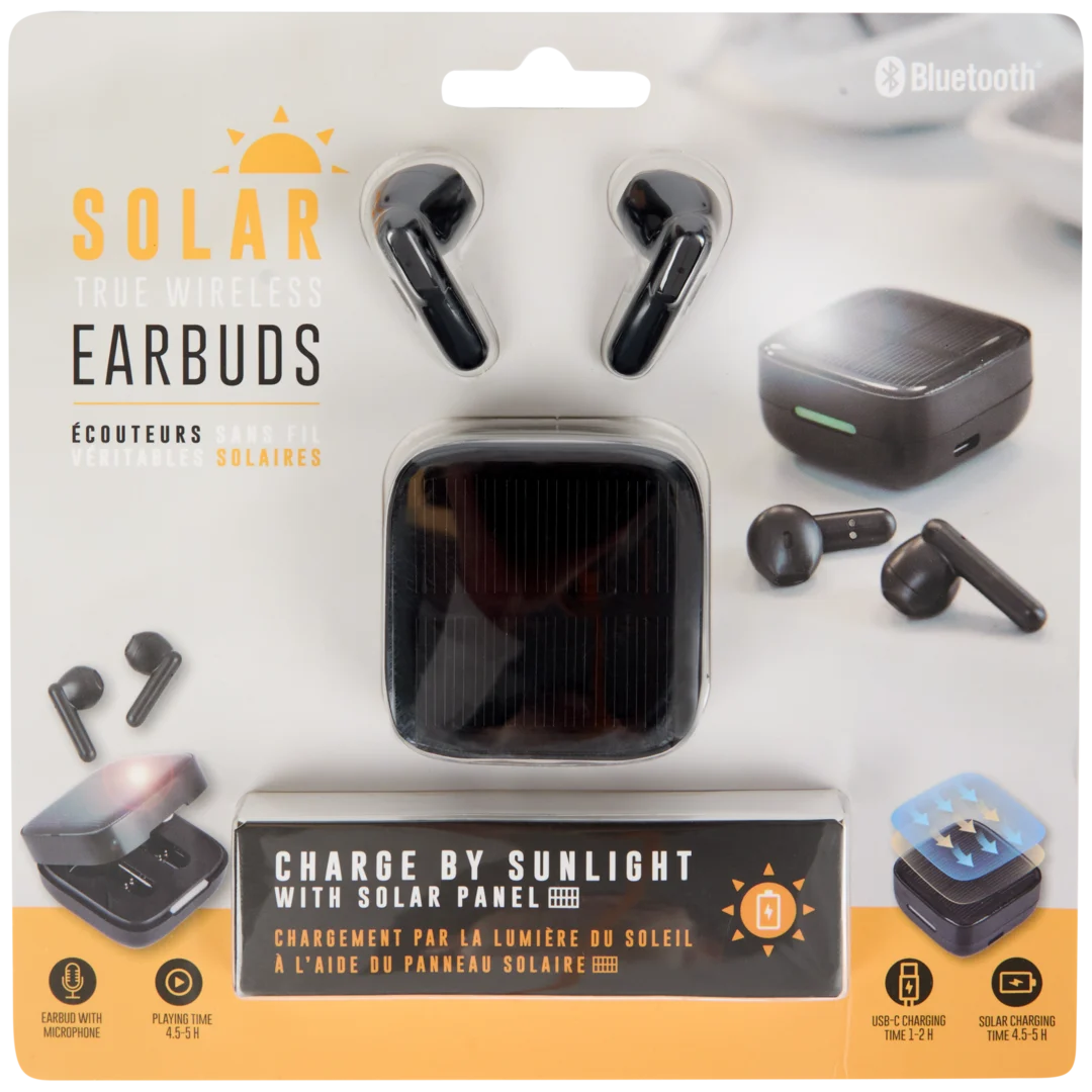 Écouteurs solaires sans fil 1