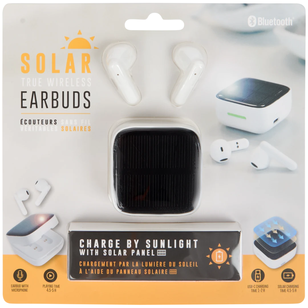 Écouteurs solaires sans fil 4