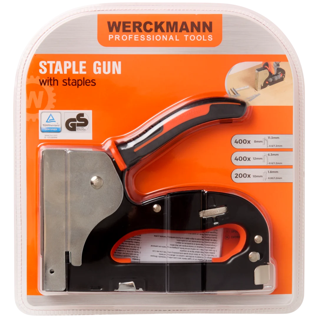 Pistolet agrafeur avec agrafes Werckmann 1