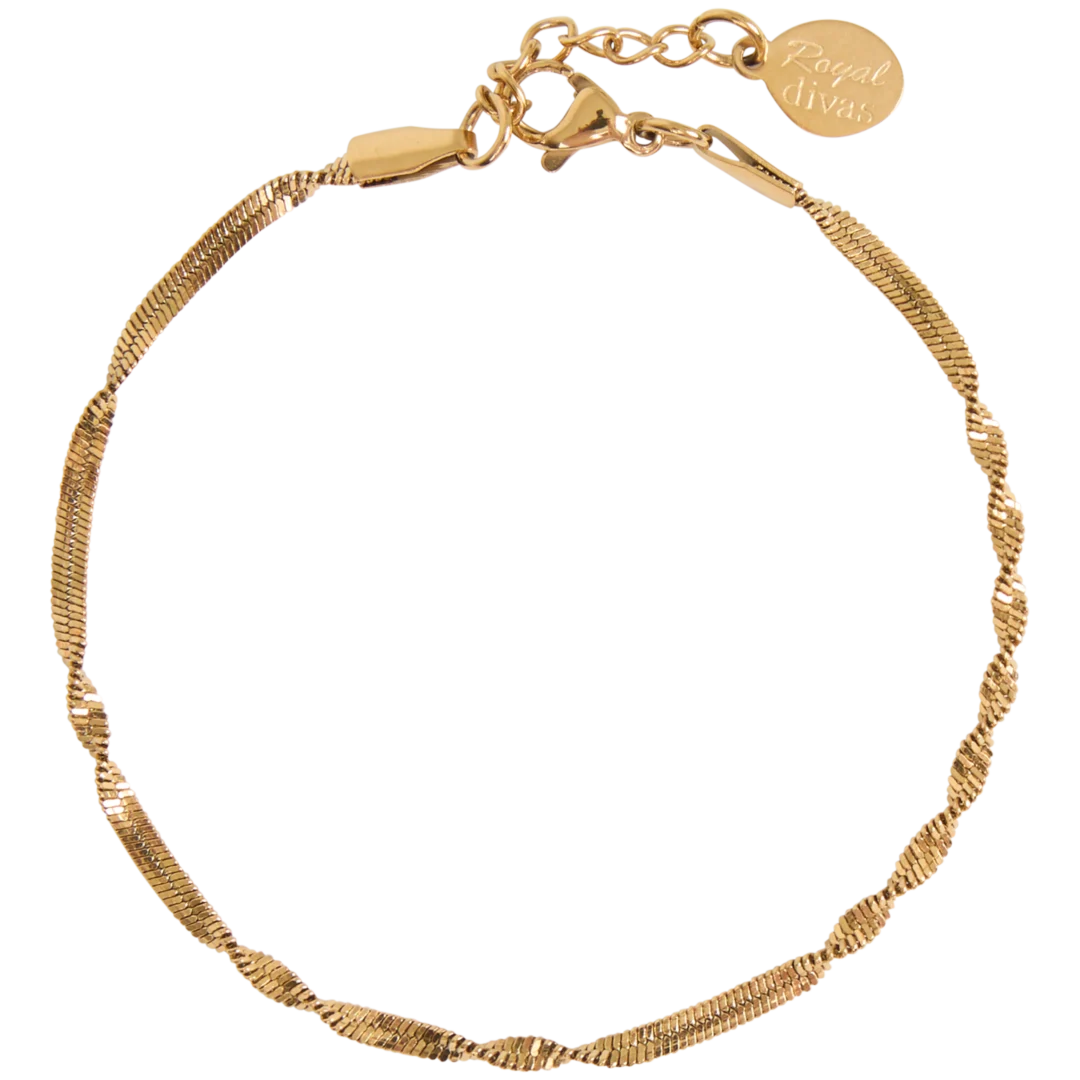 Bracelet en acier inoxydable Royal Divas 12