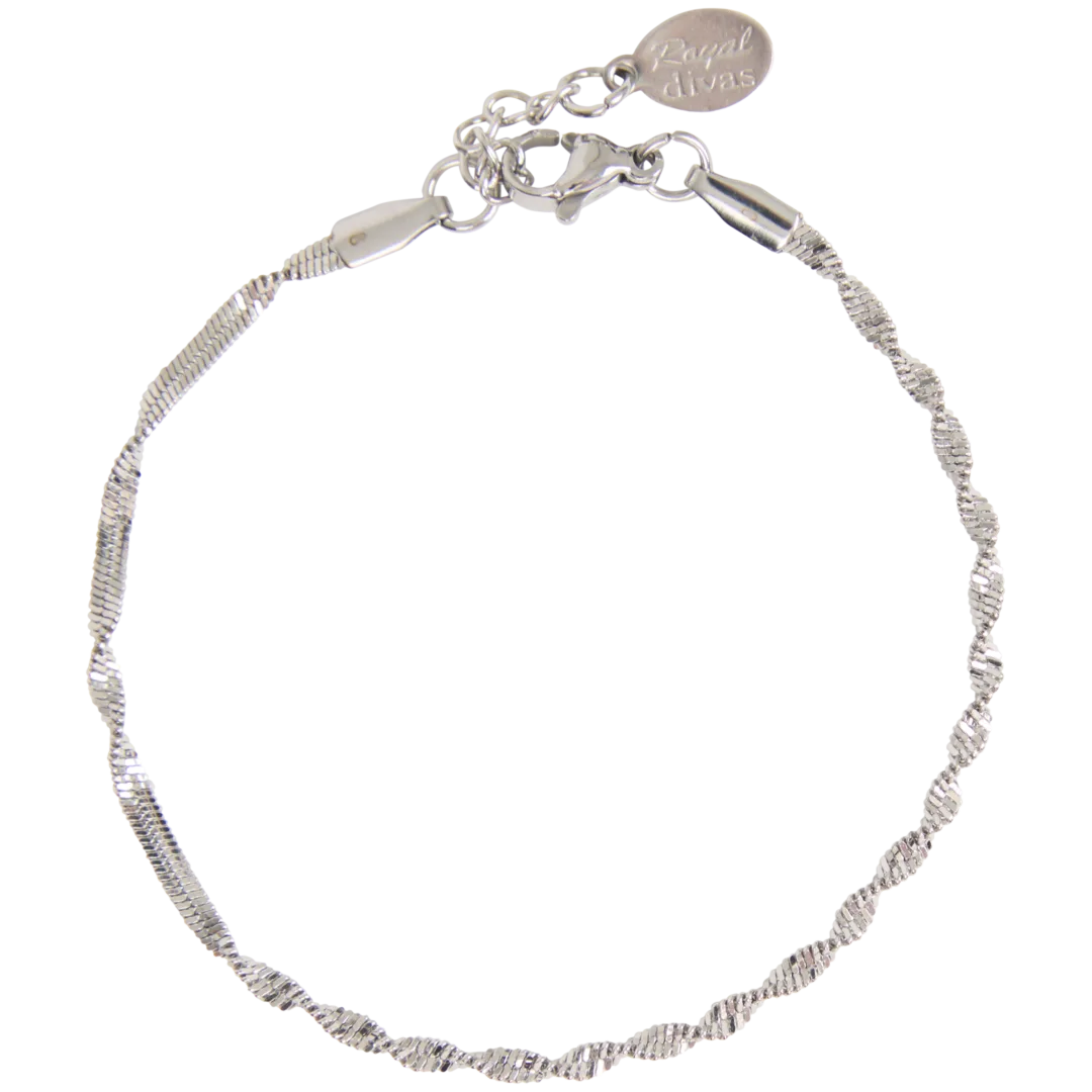Bracelet en acier inoxydable Royal Divas 11