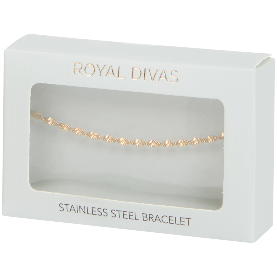 Bracelet en acier inoxydable Royal Divas 13