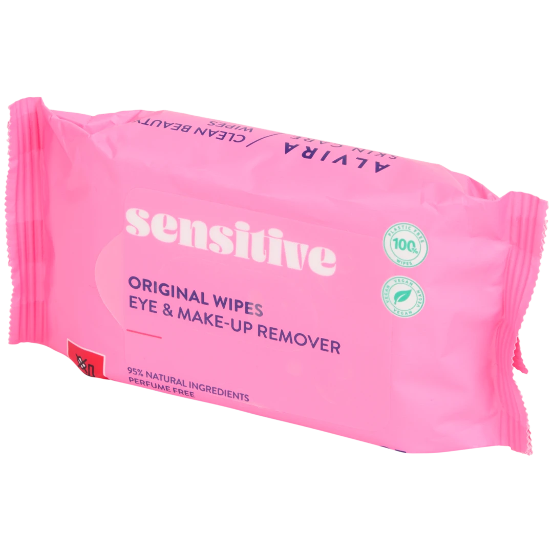 Toallitas limpiadoras Alvira Clean Beauty Sensitive 1