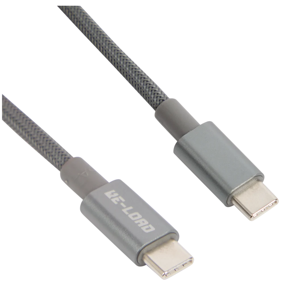 Rychlenabíjecí a datový kabel Re-load z USB-C na USB-C 2.0 2