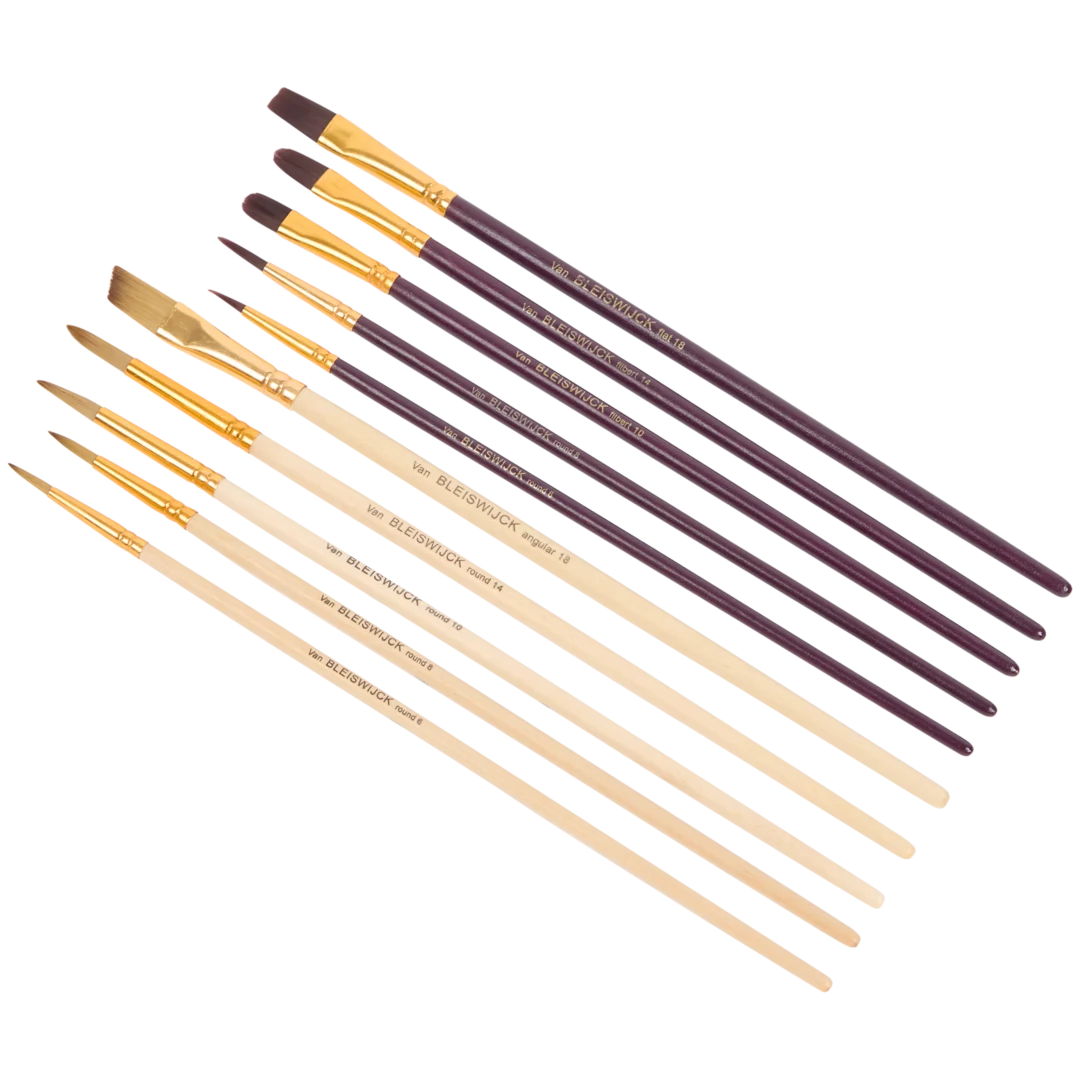 Juego de pinceles Van Bleiswijck 1