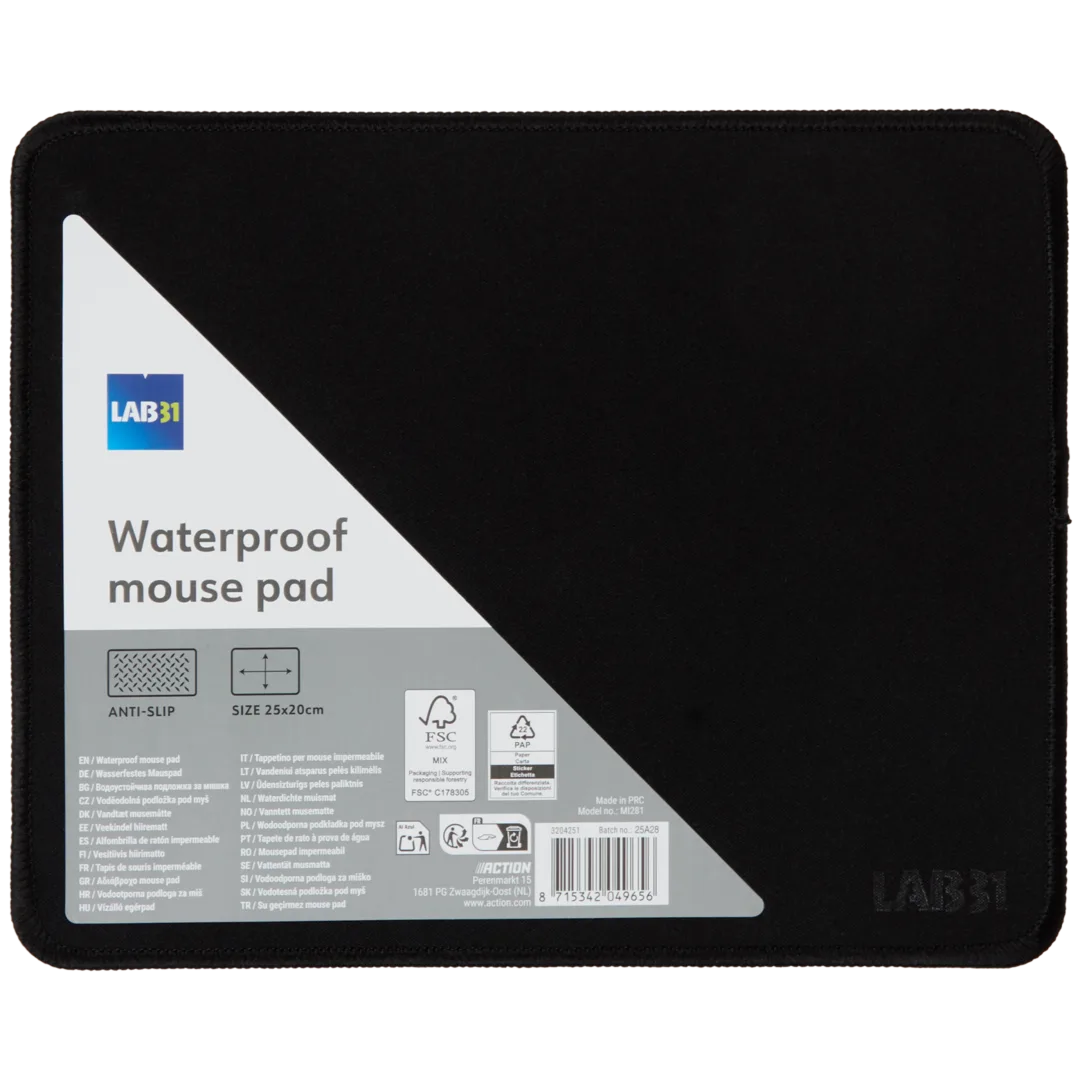Lab31 waterproof muismat 3