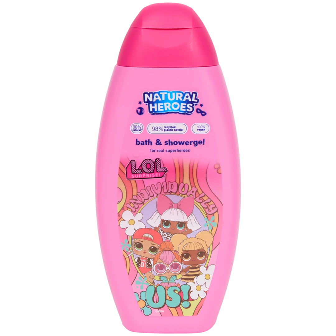 Gel douche et bain Natural Heroes 4