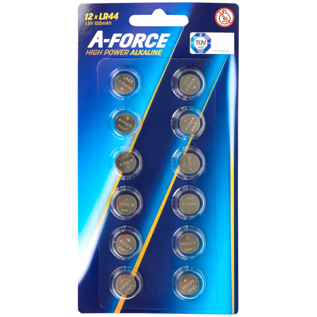 A-Force Knopfzellenbatterien 1
