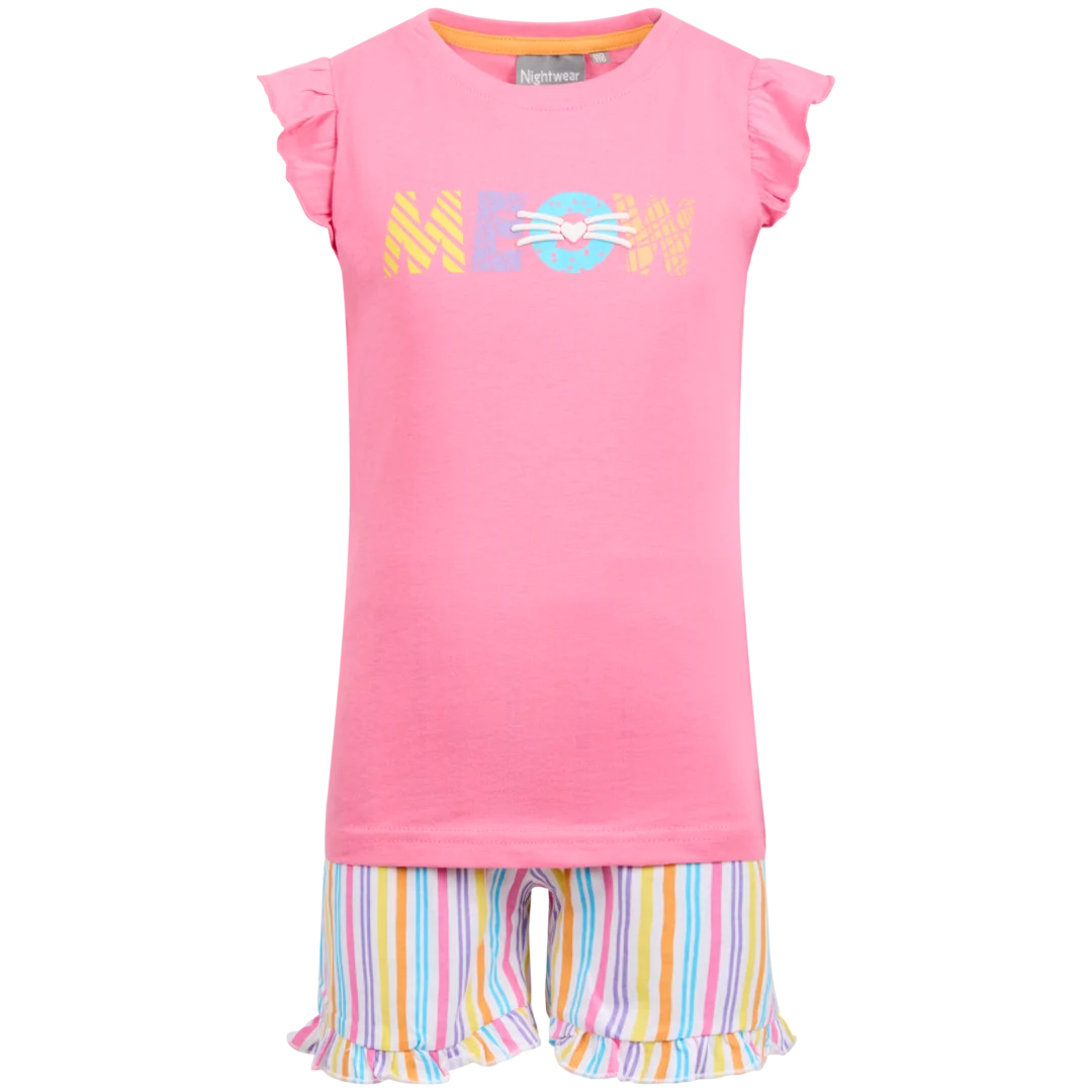 Pigiama Bambina Born To Ride Forced To Go To School - Cotone 100% Taglie 7-16 Anni - Foto 7