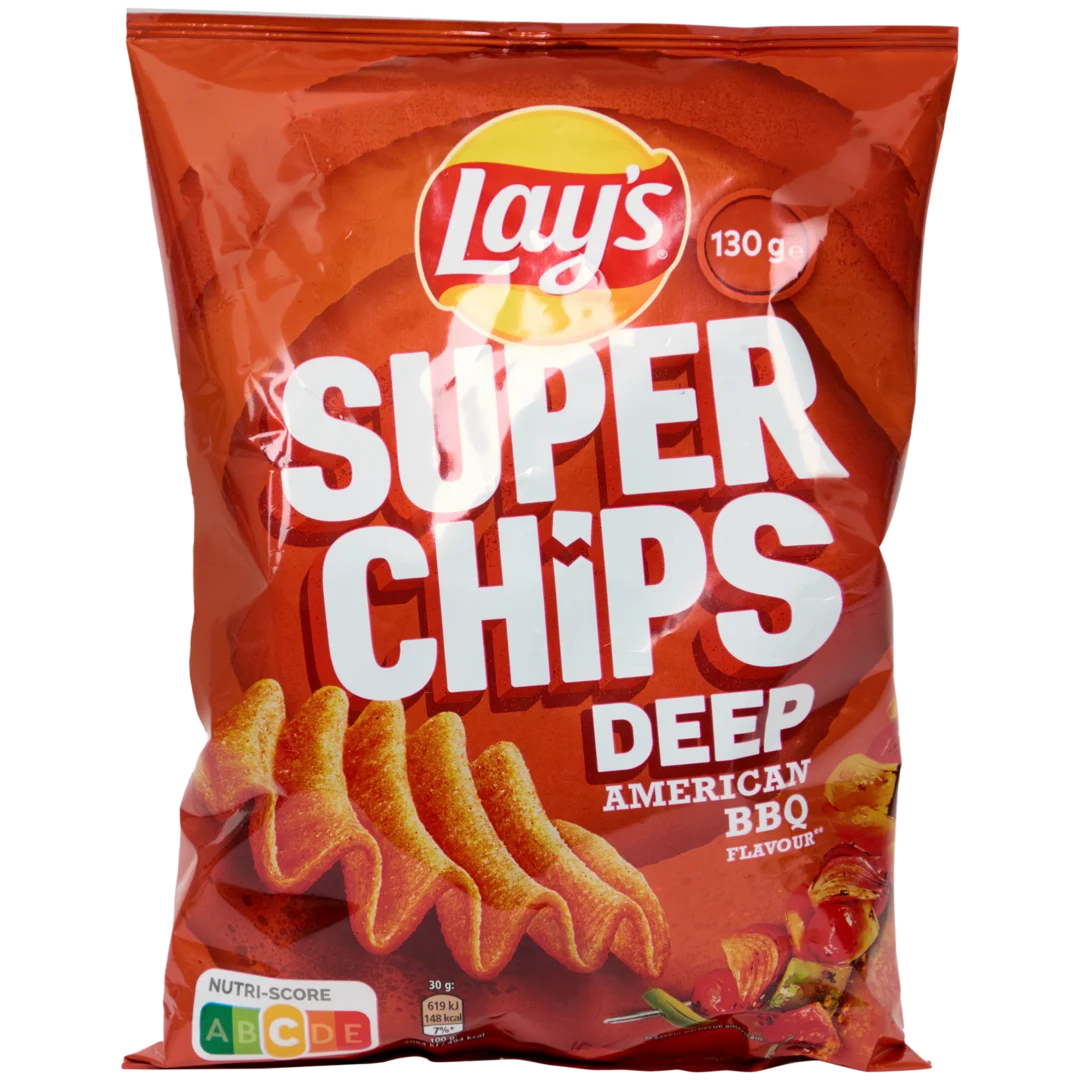 Lay's Super Chips Deep American BBQ 1