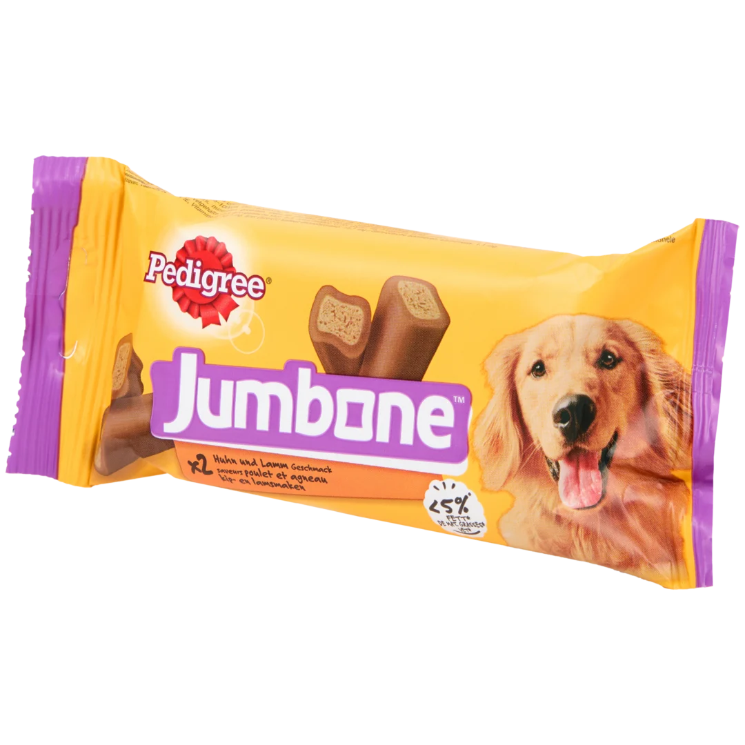 Snacks para cães Pedigree Jumbone Frango e borrego 1