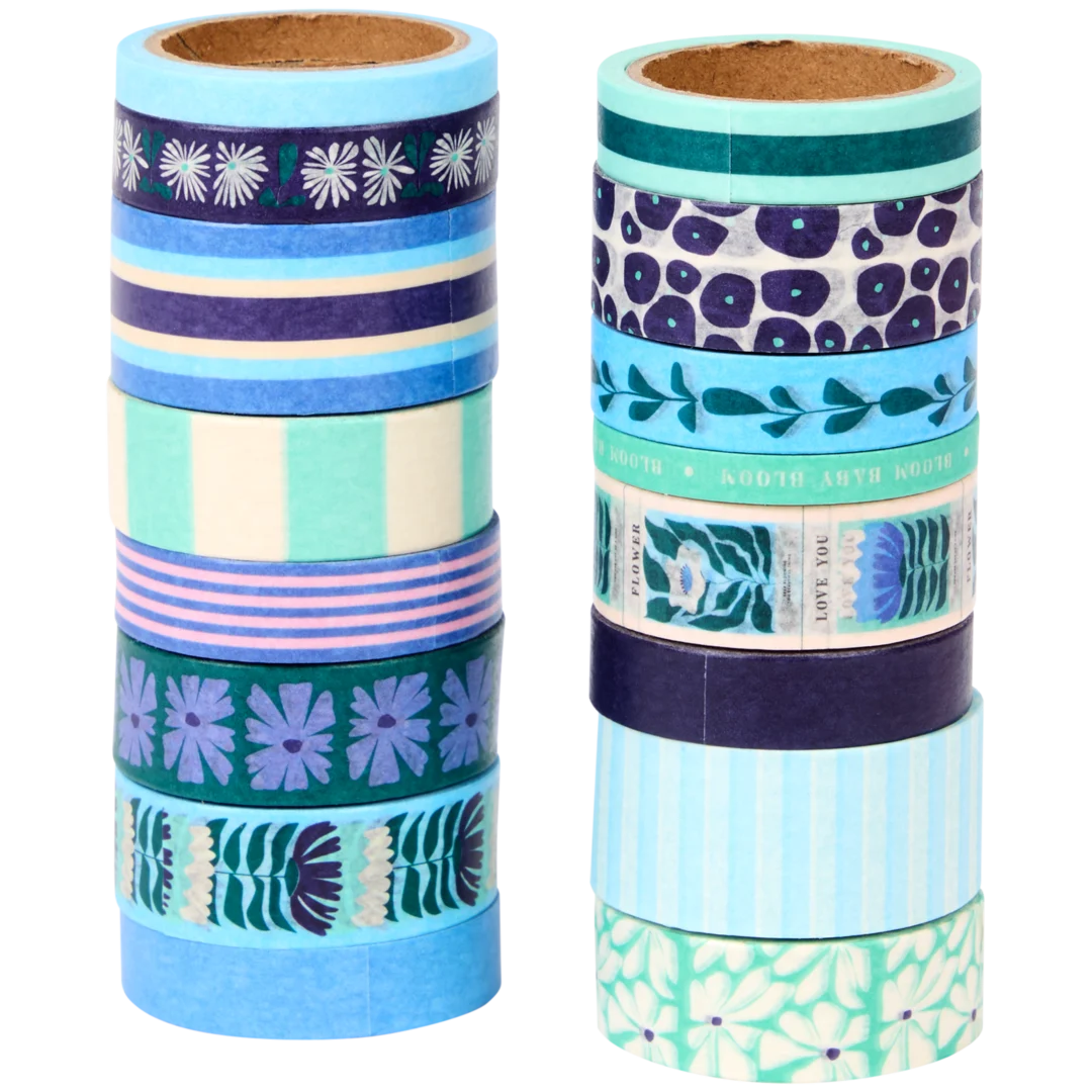 Rubans adhésifs washi Flower Market 2