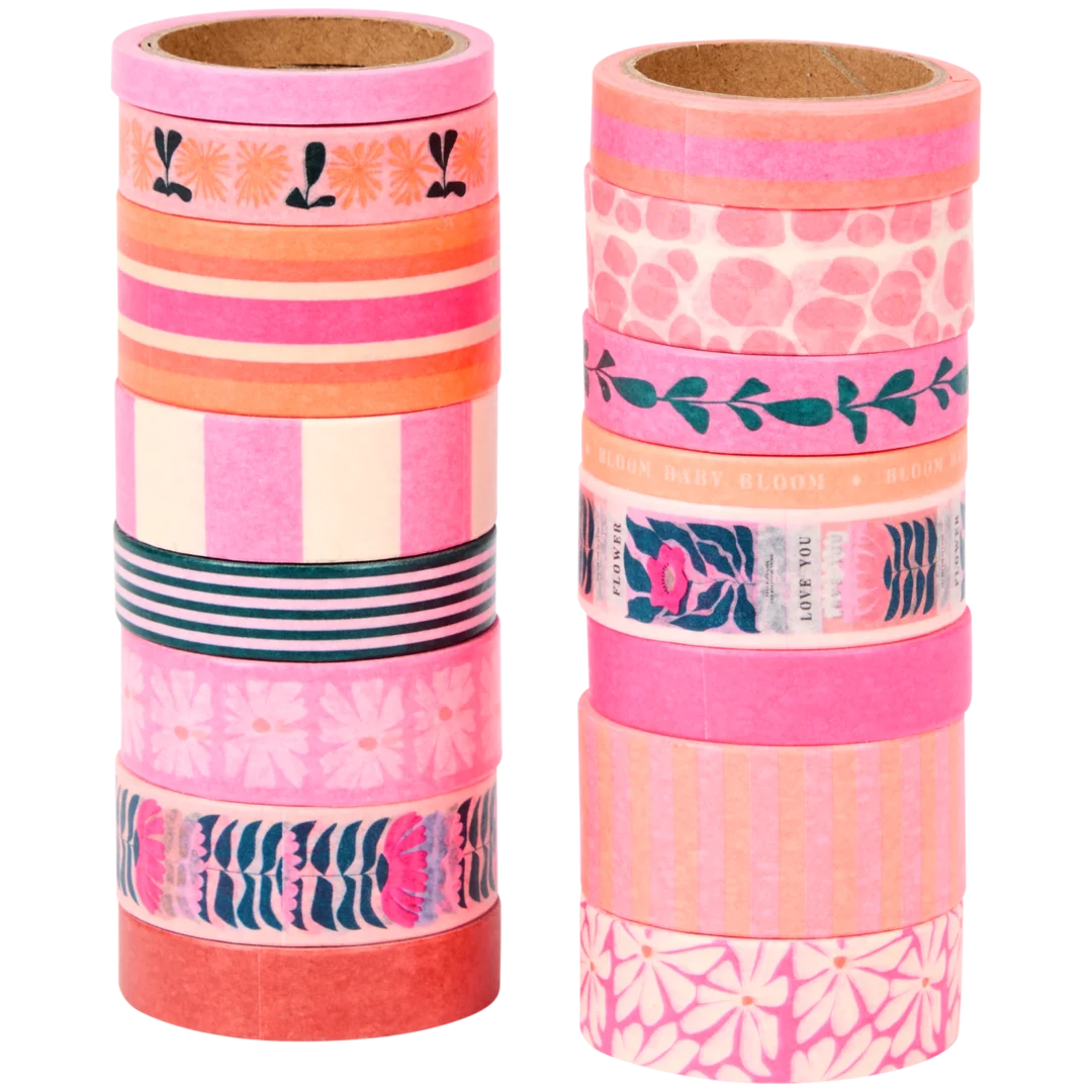 Rubans adhésifs washi Flower Market 1