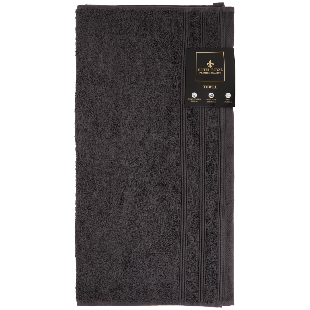 Serviette Hotel Royal Anthracite 3
