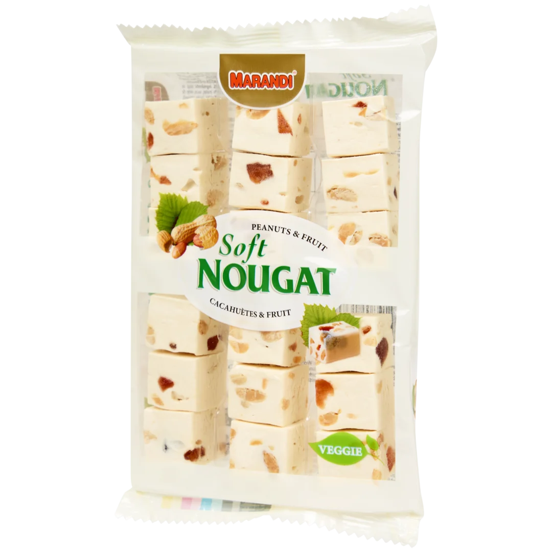Turrón Marandi Cacahuetes y fruta 1