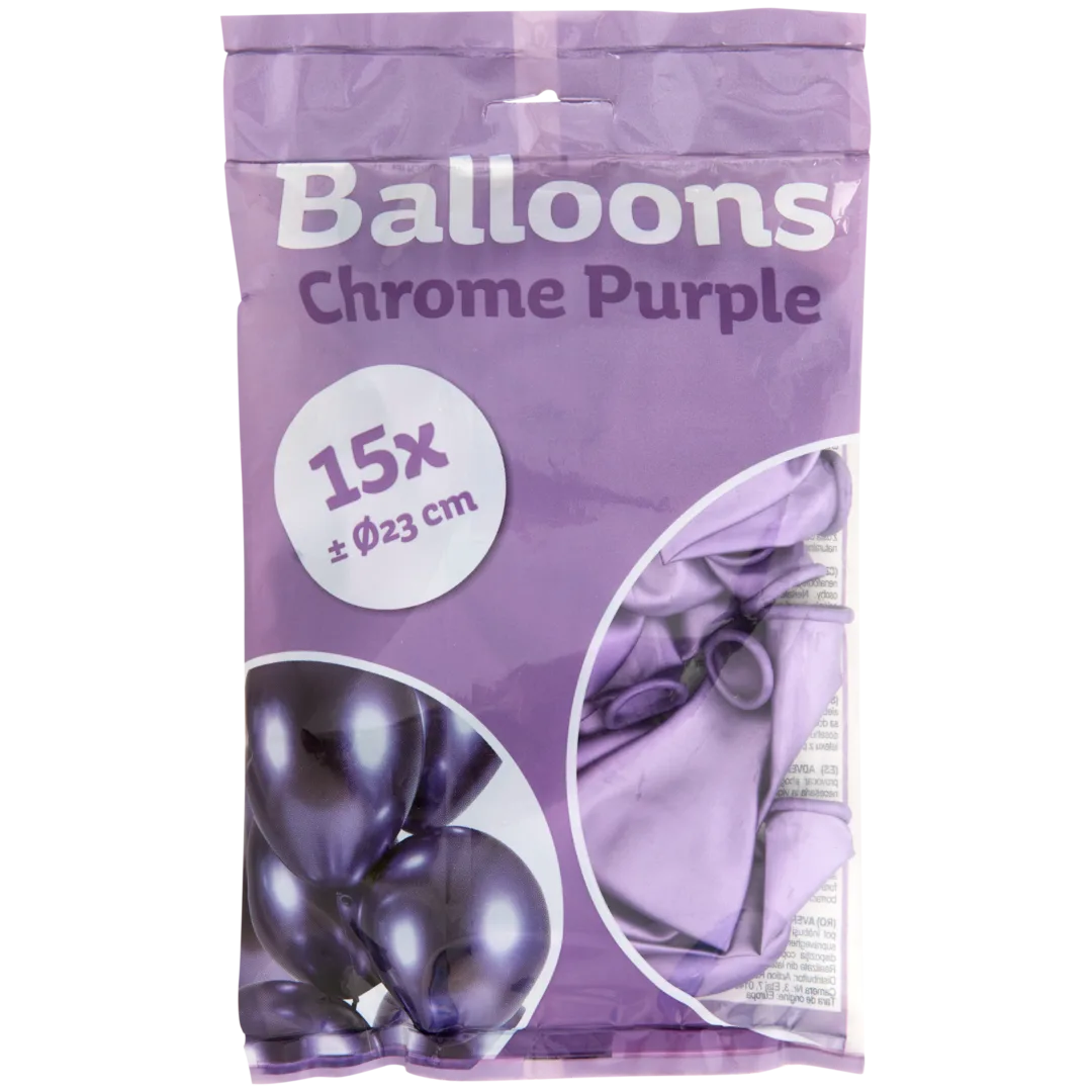 Chromowane balony 3