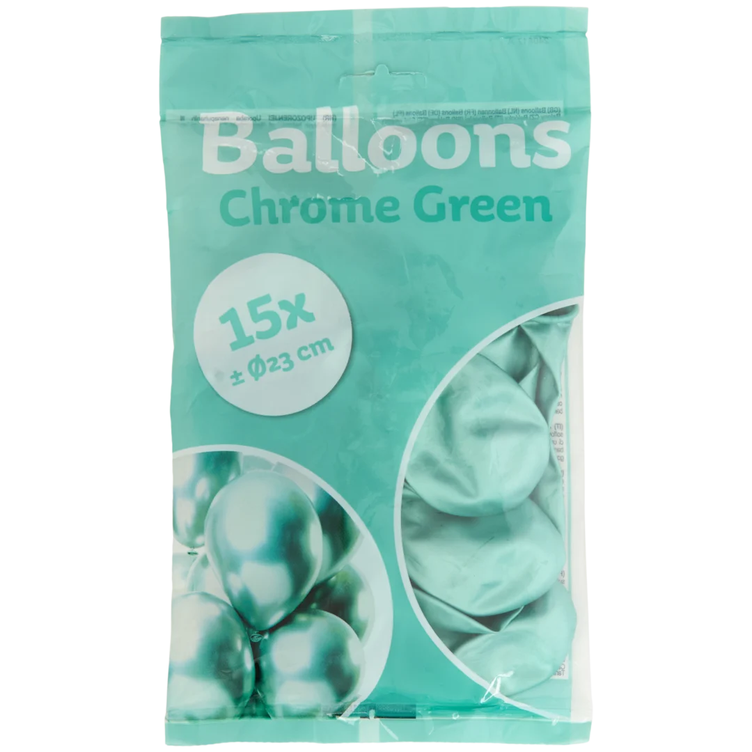 Chromowane balony 1