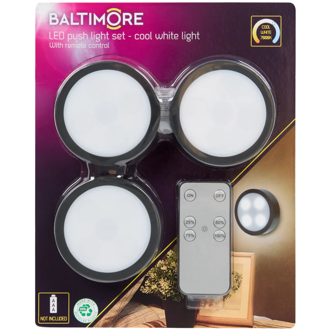 Dotyková lampa s dálkovým ovládáním Baltimore 7