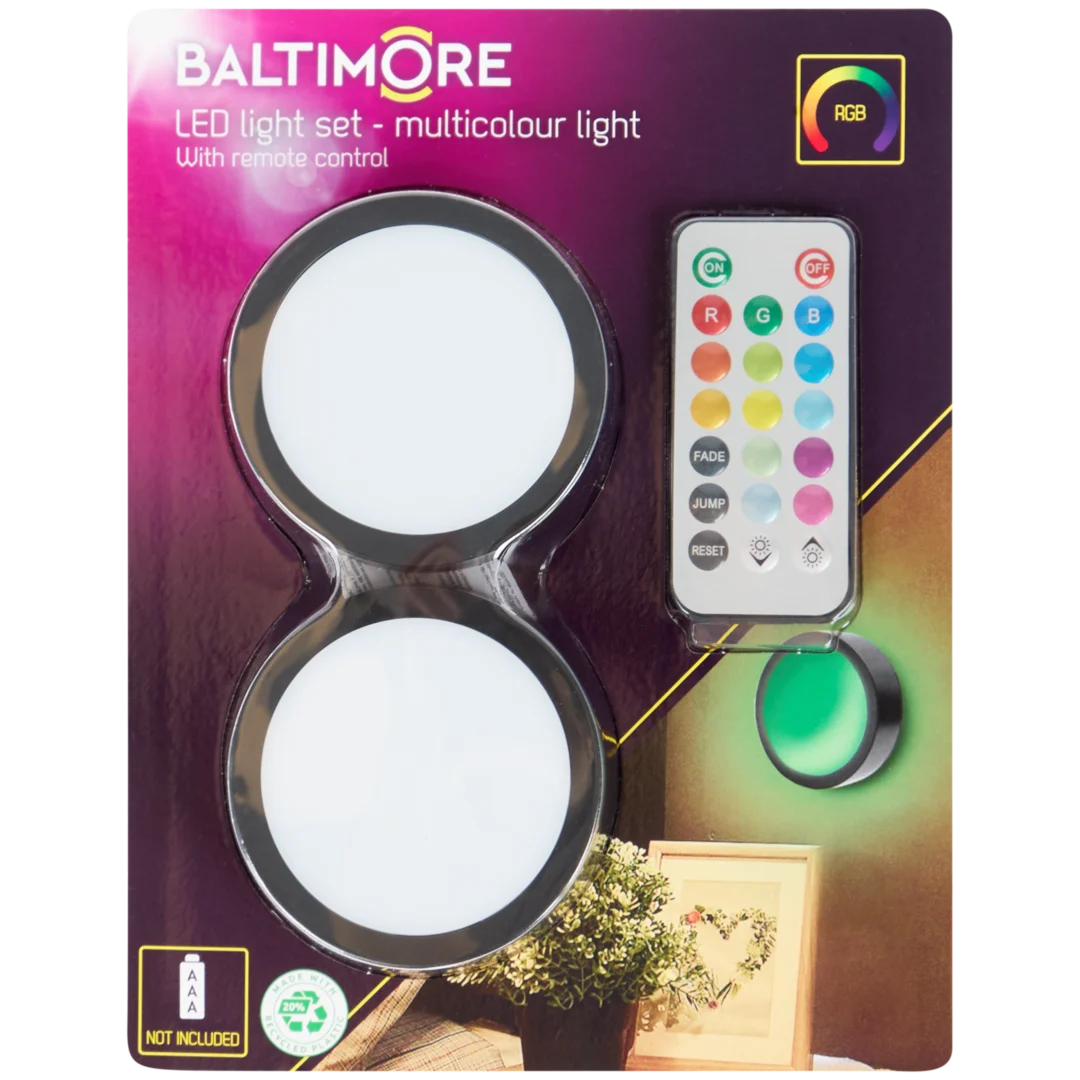 Dotyková lampa s dálkovým ovládáním Baltimore 4