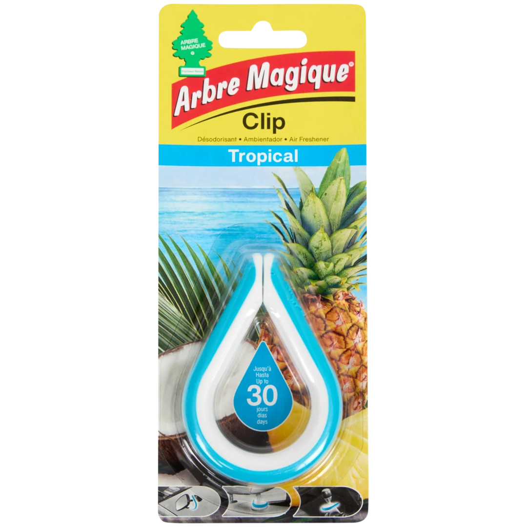 Ambientador de coche con clip Arbre Magique 1