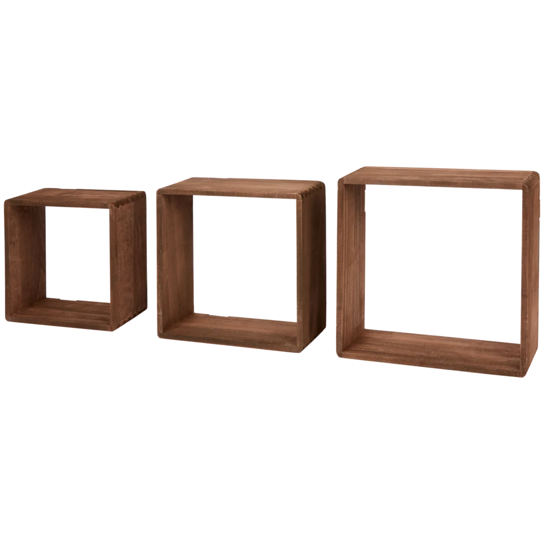 Módulos de parede em madeira Home Accents 1