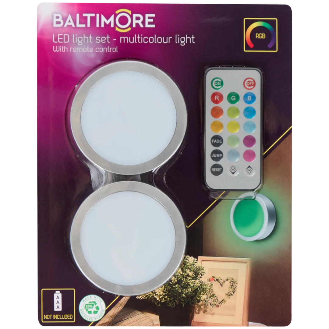 Dotyková lampa s dálkovým ovládáním Baltimore 8